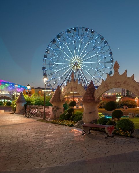 Парк аттракционов Адлер Олимпийский парк