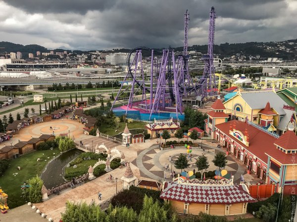 Адлер Сочи парк аттракционов