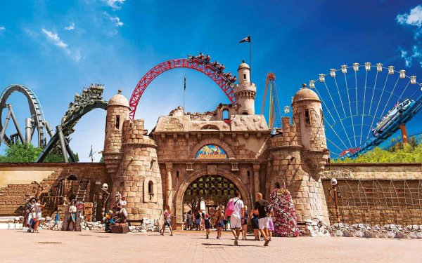 Парк аттракционов в Италии Мирабиландия