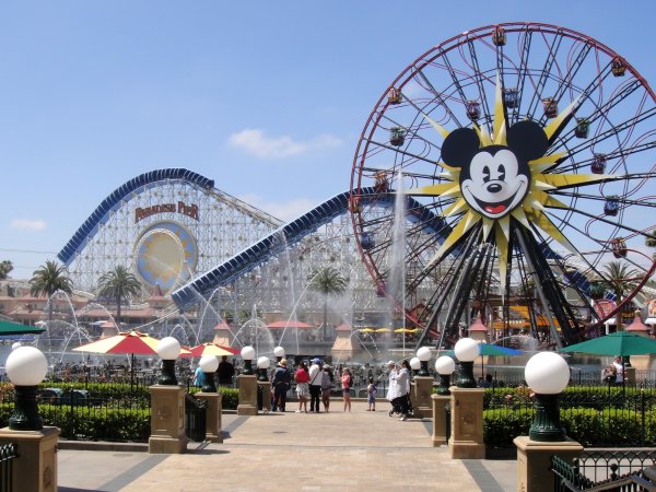 Диснейленд Калифорния аттракционы