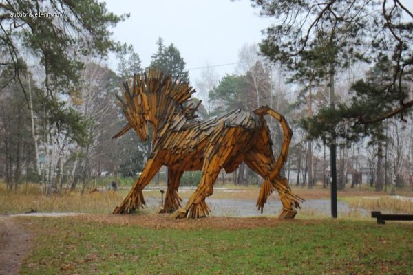 Единорог в парке Выкса