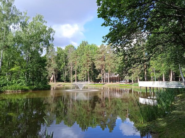 Выкса парк фонтан