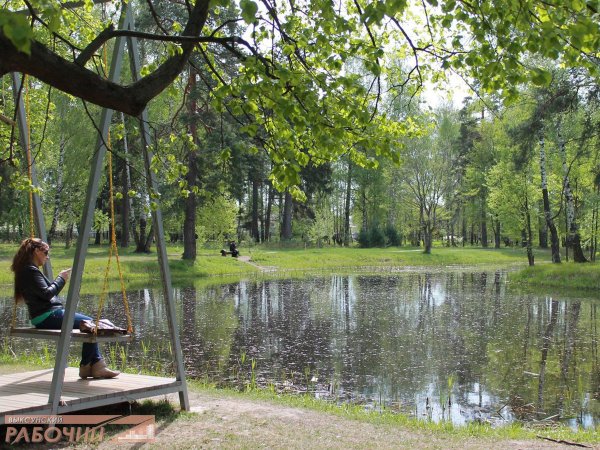 Парк культуры и отдыха качели
