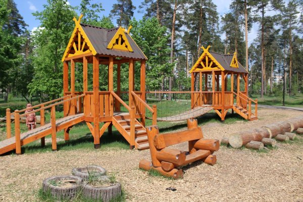 Выкса парк карусели