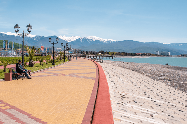 Сочи Имеретинская бухта набережная