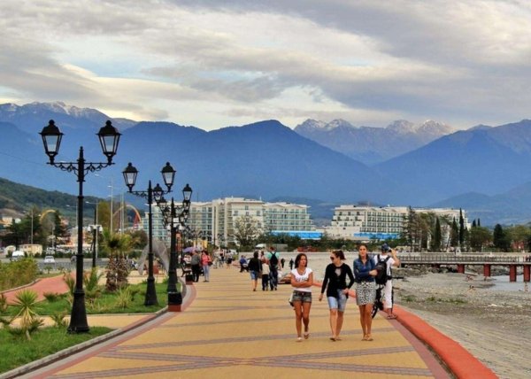 Набережная Адлер Олимпийский парк