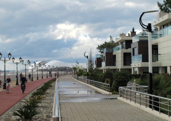 Сочи Имеретинская бухта набережная