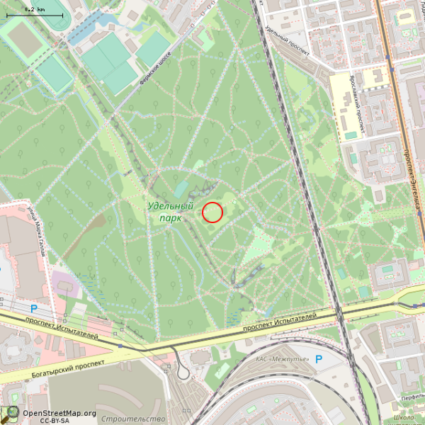 Удельный парк план парка