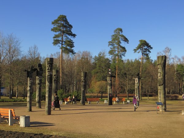 Парк Сосновка в Санкт-Петербурге