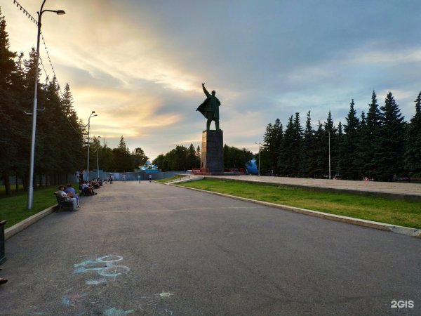 Парк Гафури Уфа лесопарк