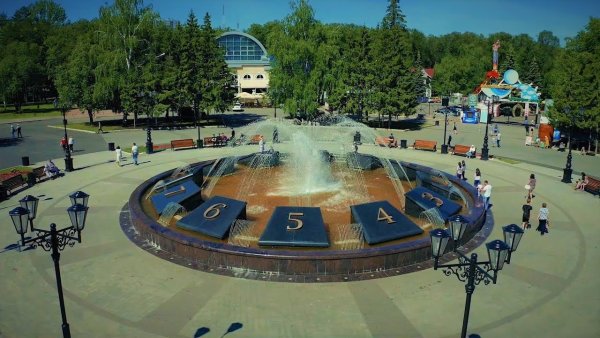 Уфа фонтан часы на горсовете