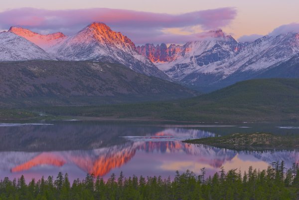 Озеро Джека Лондона зимой