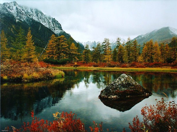 Озеро Джека Лондона Магаданская область