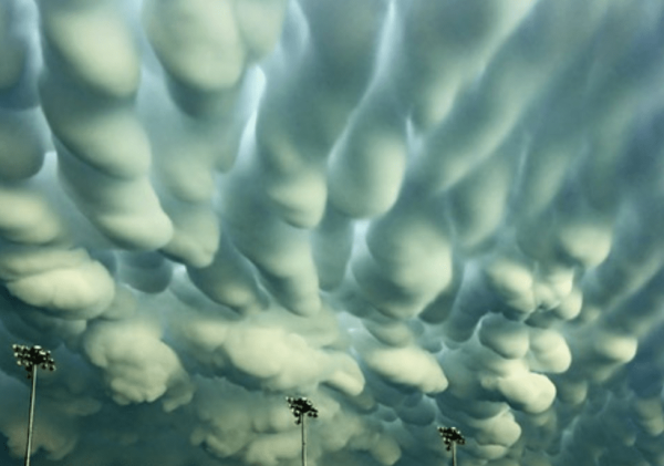 Вымеобразные облака природное явление