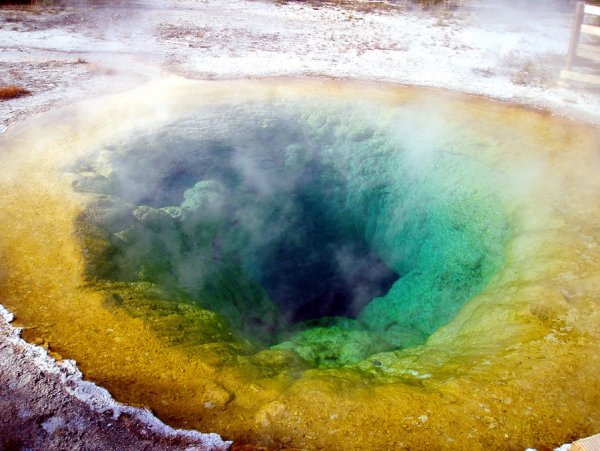 Озеро утренней славы, национальный парк Йеллоустоун, США