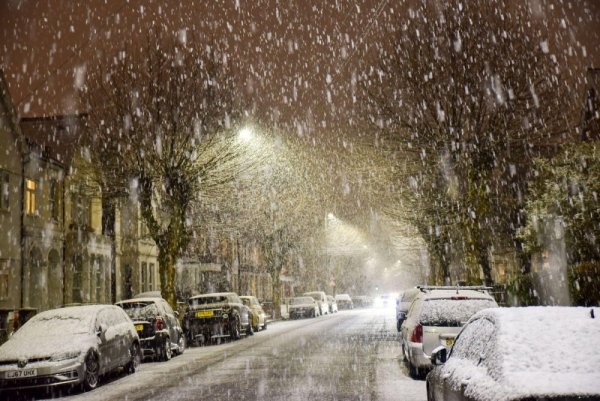 Погода зимой