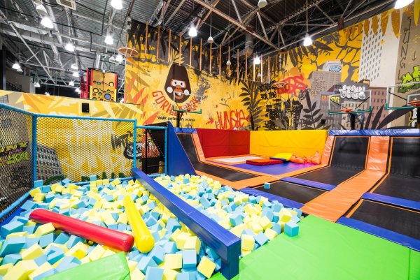 Батутный парк горилла парк СПБ