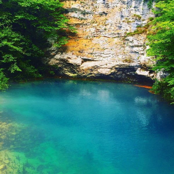 Абхазия Пицунда голубое озеро