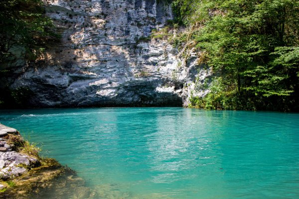 Абхазия Пицунда голубое озеро