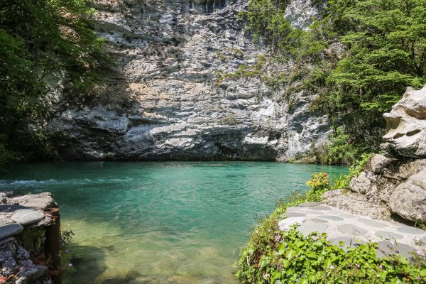 Голубое Рица Абхазия