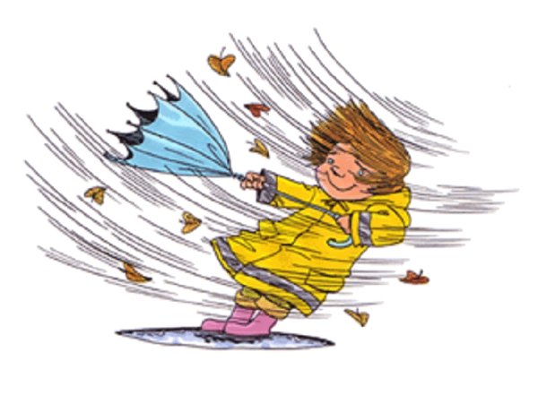 Ветер иллюстрация