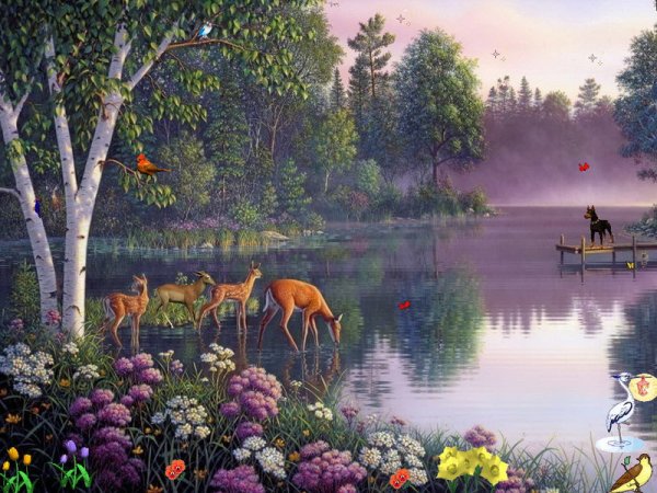 Ким Норлиен картины