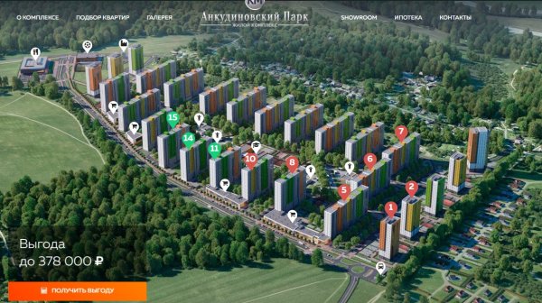 ЖК Анкудиновский парк в Нижнем Новгороде дом 14