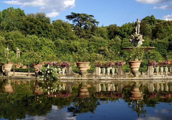 Сады Боболи, Флоренция, Италия.