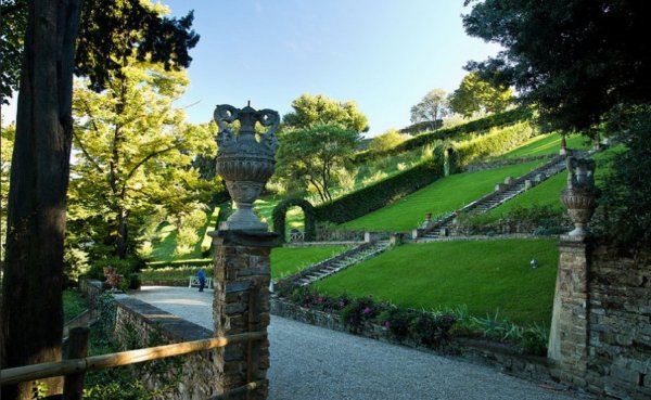 Италия сады Боболи