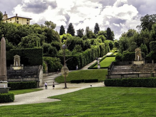 Сады Боболи, Флоренция, Италия.