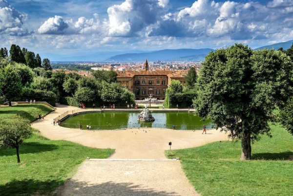 Сады Боболи, Флоренция, Италия.