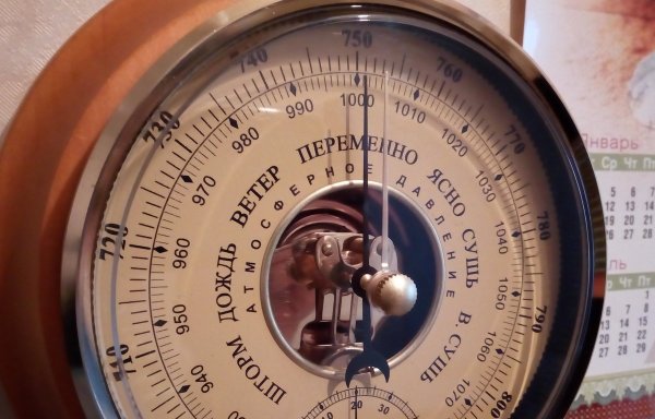 Барометр высокое давление
