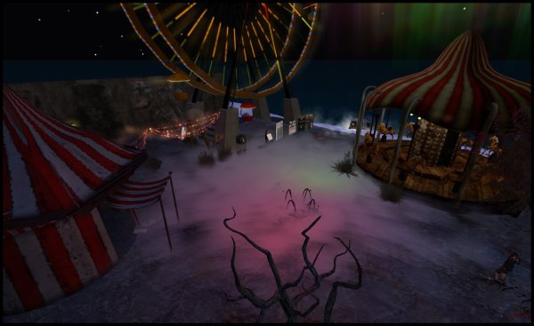 Страшный шатер цирка