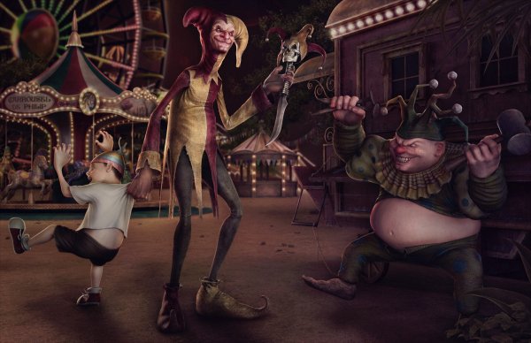 Страшный бродячий цирк