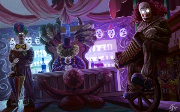 Мрачный цирк арт