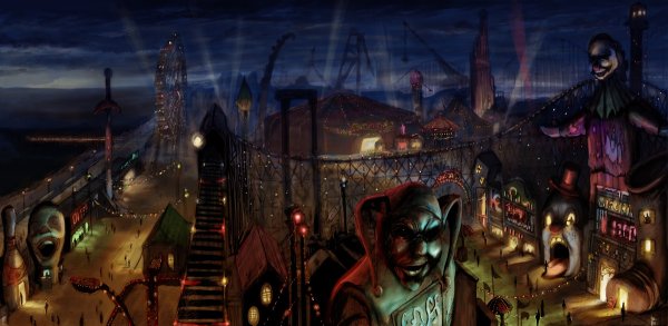 Парк аттракционов Бэтмен Аркхем Сити