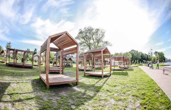 Набережная озера Сенеж Солнечногорск