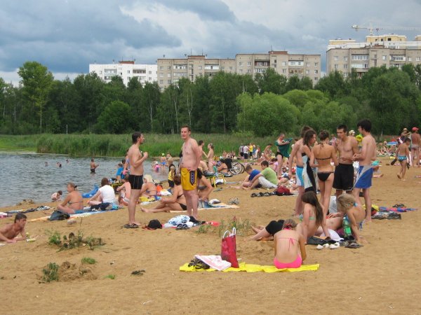 Оз Сенеж Солнечногорск пляж