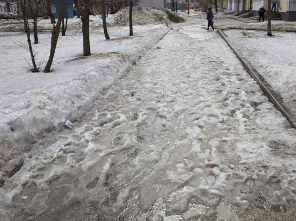 Слякоть зимой