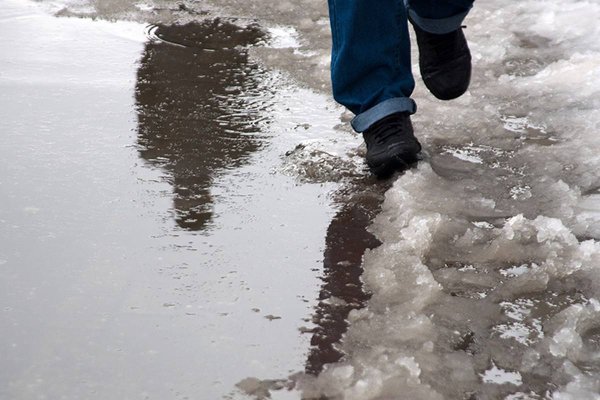 Слякоть мокрый снег