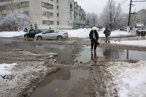 Слякоть на улице