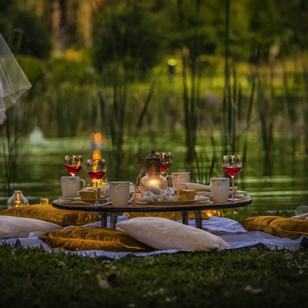 Пикник на природе фото