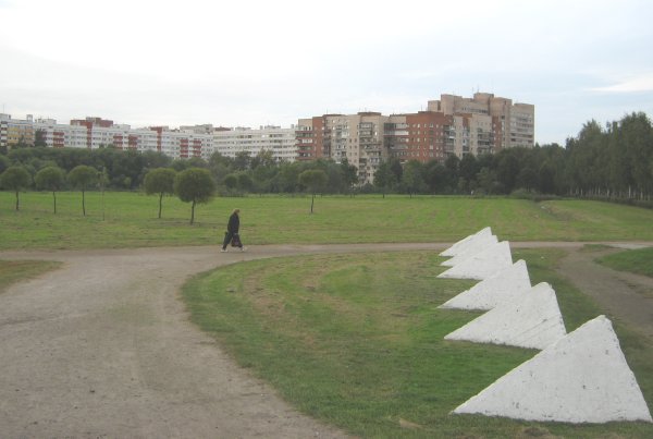 Территория Полежаевского парка