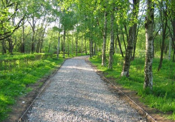 Полежаевский парк в Санкт-Петербурге