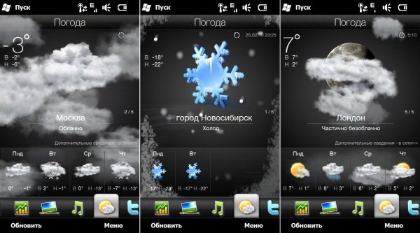 Weather Виджет