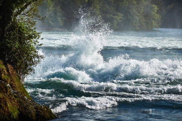 Бушующая Горная река