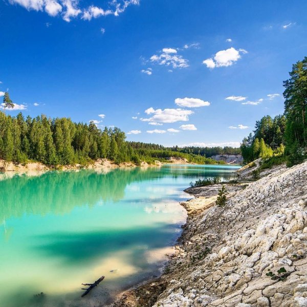 Каолиновый карьер Кыштым