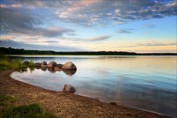 Озеро Отрадное Ленинградская область