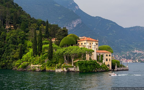 Вилла Балбьянелло озеро Комо