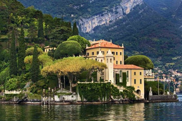 Виллы на озере Комо в Италии